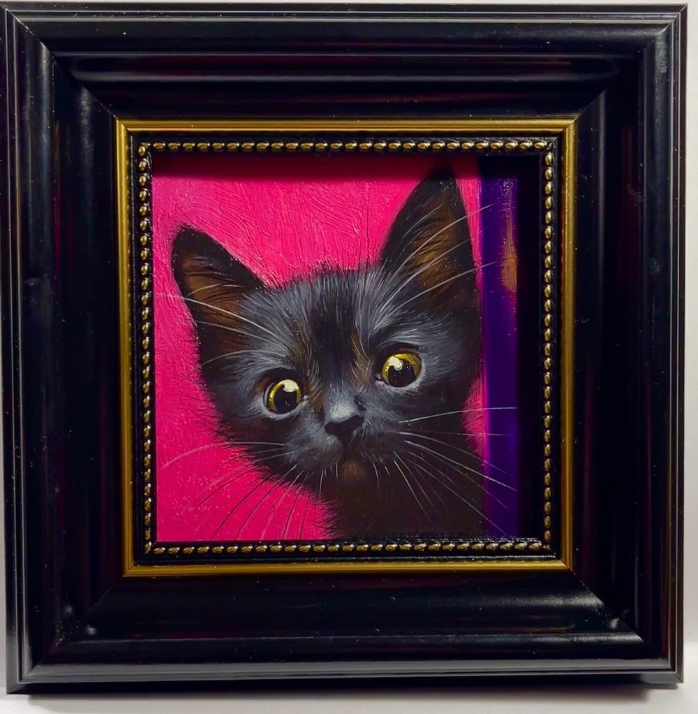 Image of "Curious" Original painting