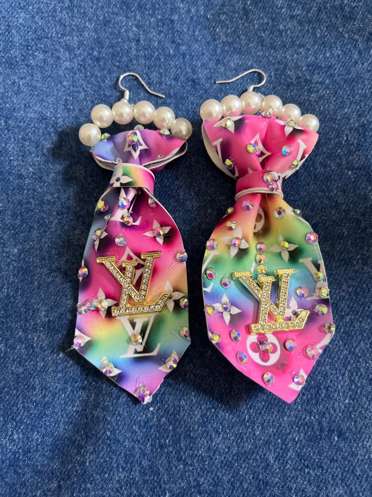 Image of Tie Earrings