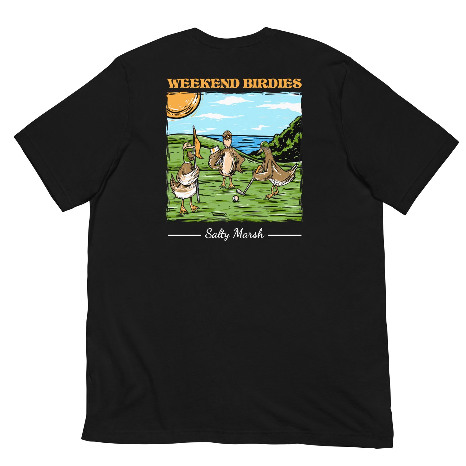 Image of Weekend Birdies Tee (Black/Army)