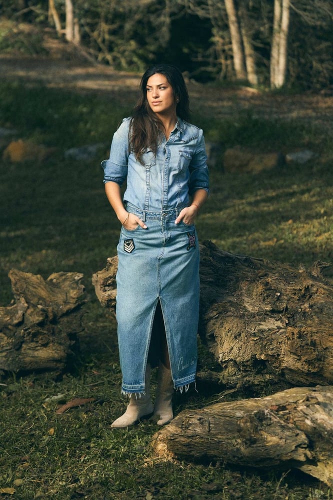 Image of FALDA DENIM