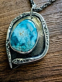 Image 11 of Sierra Nevada turquoise talisman necklace