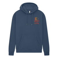 Image 1 of 125YR ANNIVERSARY E.PELLICCI X BOB AND ROBERTA SMITH HOODIE NAVY