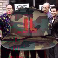 Image 1 of Sopranos EL camo SnapBack cap