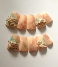 Image 1 of Floral Pottery Set