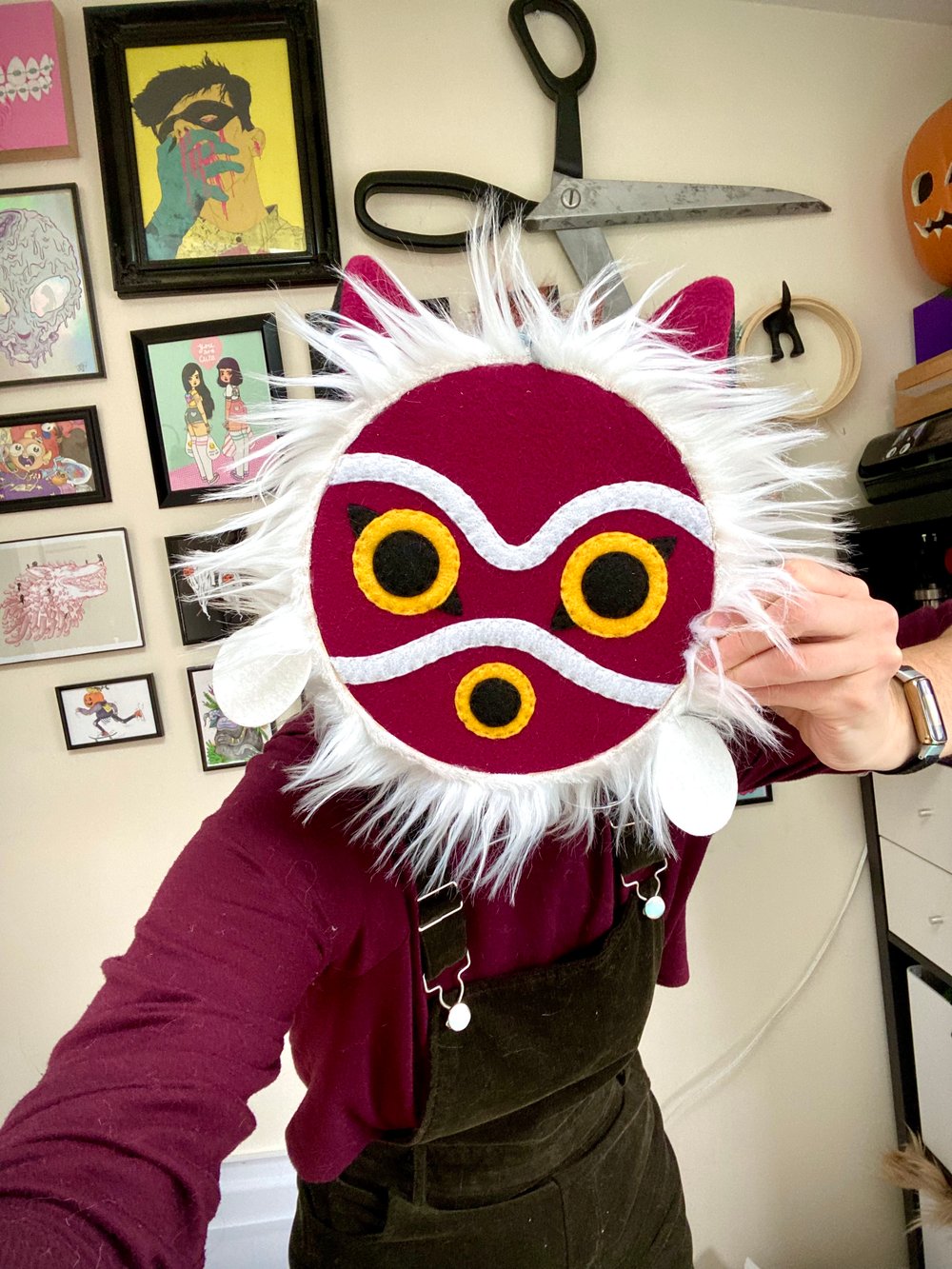 Princess Mononoke Mask Hoop