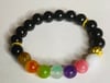 7 Healing Stone Chakra Bracelet with Real Stones, Men's and Women's Jewelry, Energy