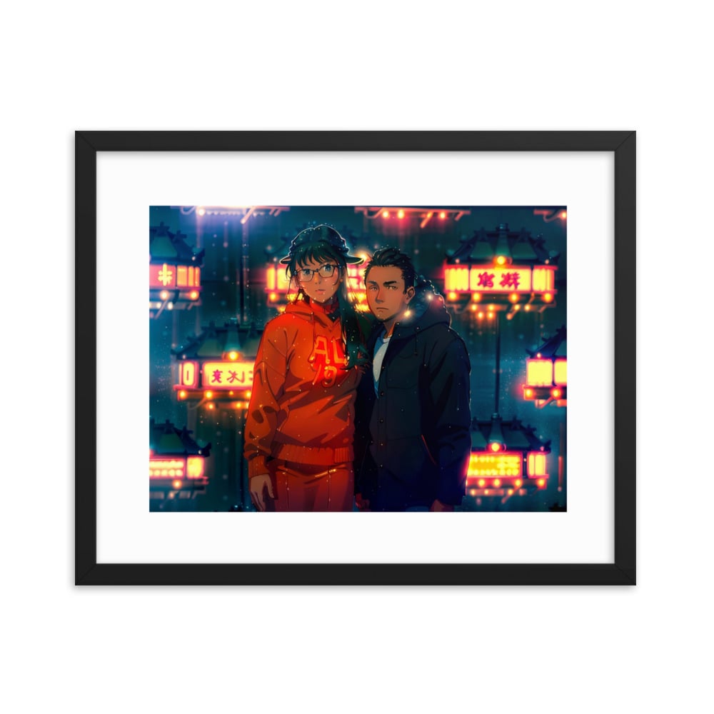 ZEN EXP - “Fan Luv” Framed photo paper poster