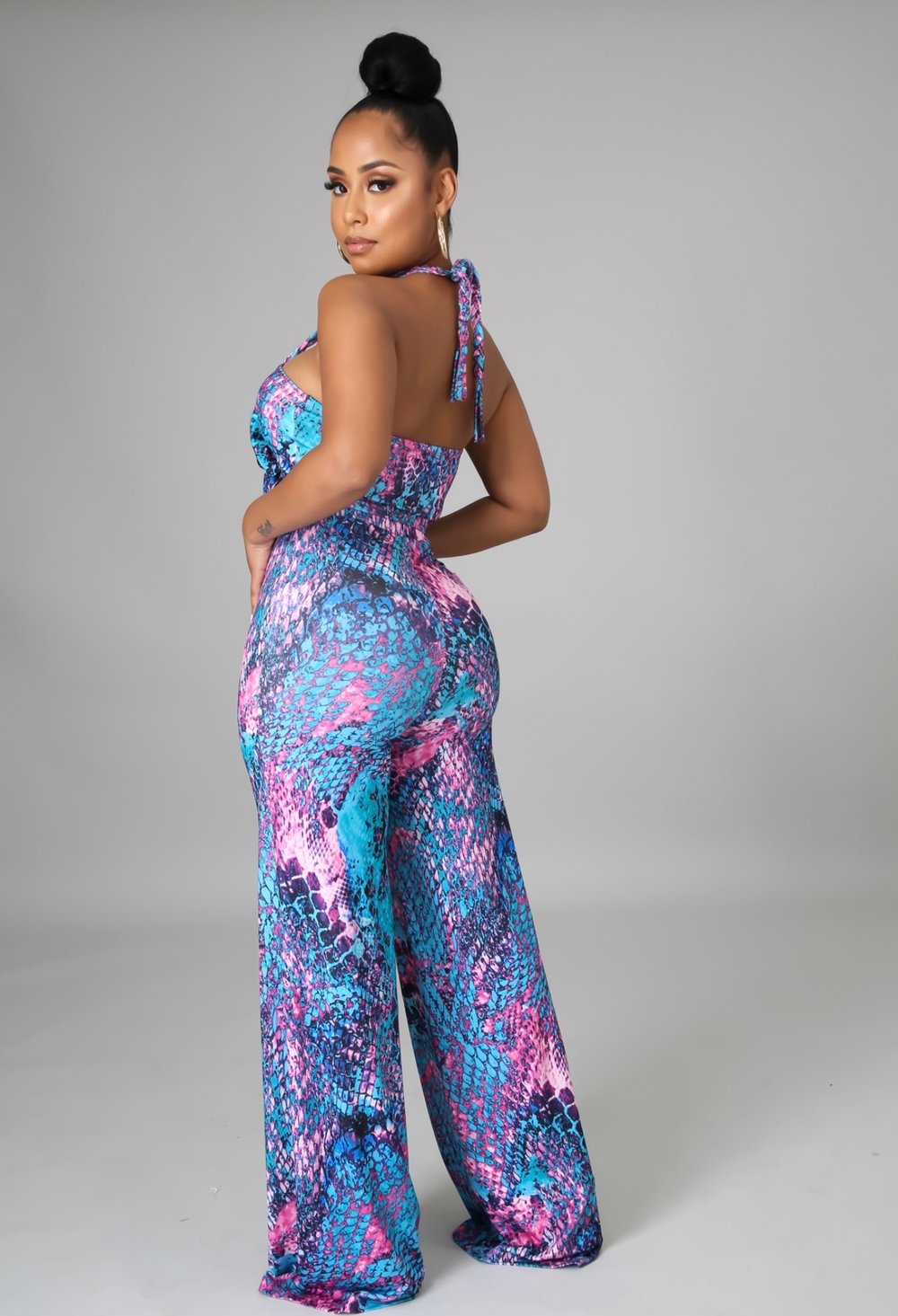 Image of Blue Raspberry Pants Set
