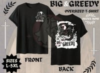 BIG & GREEDY T-shirt (Black)