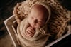 Fawn Newborn Bonnet Wrap & Layer Photography Prop Set