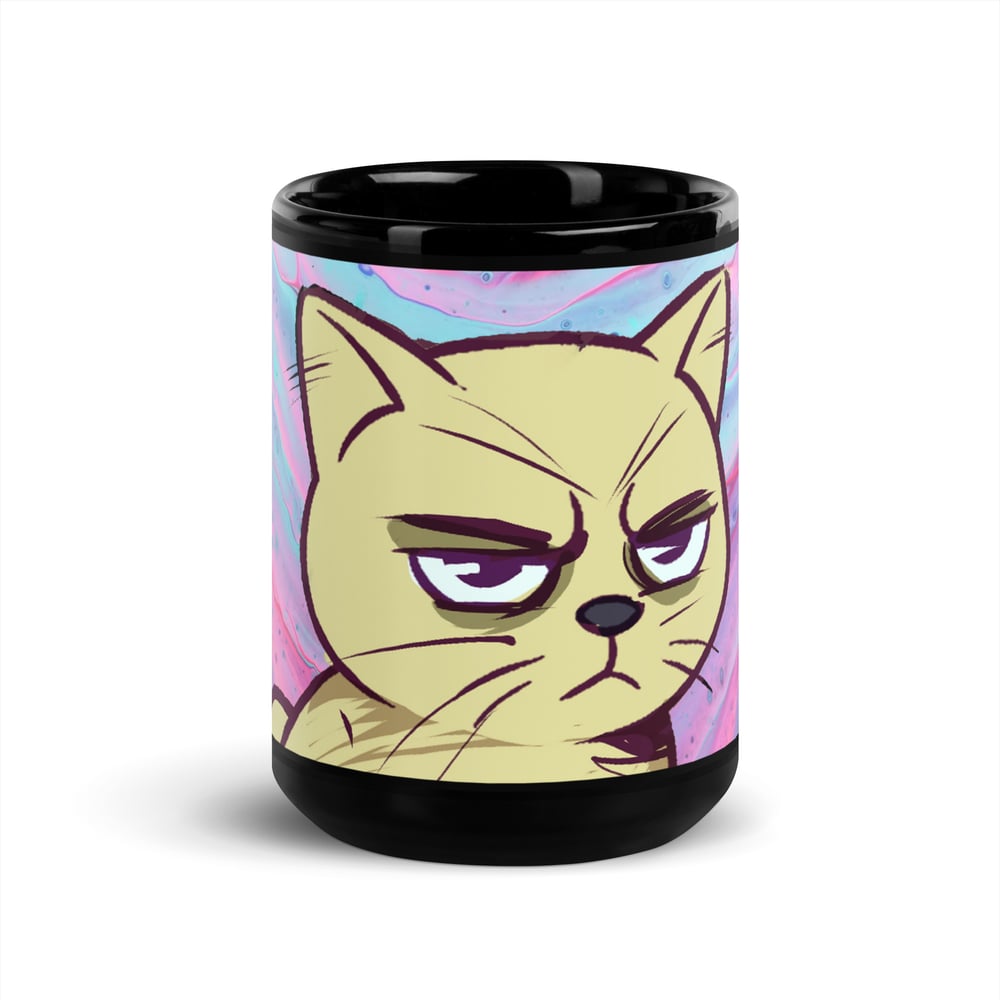 I Can't Even Black Glossy Mug