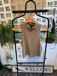 Image 1 of forever 21 rubber cropnmovk top
