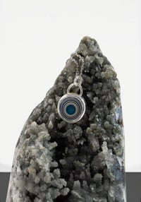 Image 1 of Detroit Agate Silver Necklace