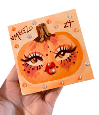 RHINESTONE PUMPKIN 1 (original)