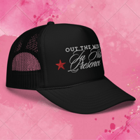 Image 4 of ‘Out The Mix & In His Presence’ Foam Trucker Hat