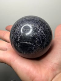 Image 5 of Charoite & Aegirine 7cm Sphere I Siberia Russia #2760