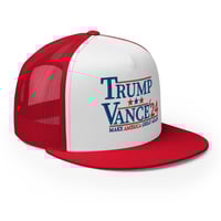 Image 12 of Trump Vance 24 Make America Great Again Trucker Cap