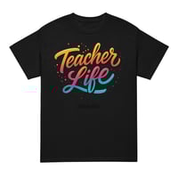 Image 4 of Trubledera Teacher Life DryBlend® T-Shirt