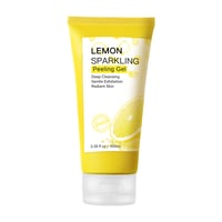 Image 6 of Lemon Face Wash Facial Cleanser Face Exfoliating Gel Moisturizing Remove Dead Skin Blackhead Exfolia