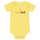 Image 1 of Baby short sleeve one piece-I wandat