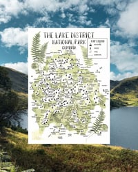 The Lake District Print - A3