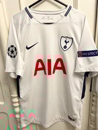 Image 7 of Tottenham Hotspur “DEMBELE 19” 2017/18 Home Shirt + UCL patches, M
