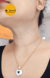 Image 7 of Amaya_ Premium Quality AD Pendant set 