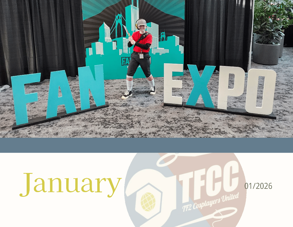 Image of TF2 Cosplay Community 2026 Calendar Preorders