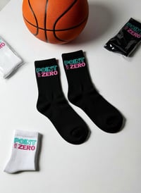 Image 1 of Black Miami Crew Socks