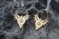 Image 2 of Kampala Earrings (Brass)