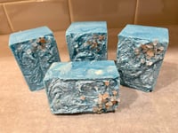 Image 2 of SALTY SEA AIR : Himalayan Pink  Salt Soap. Net wt. 4oz
