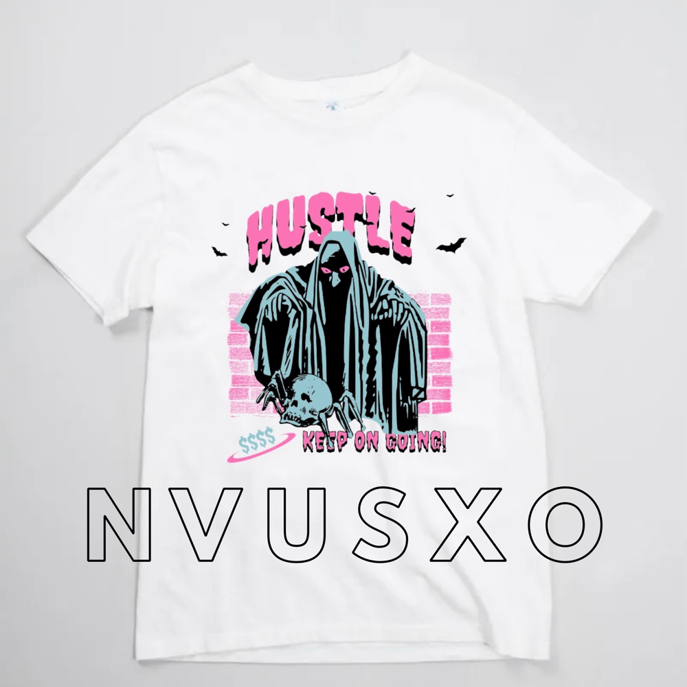 Image of KEEP ON GOING WHITE T-SHIRT 