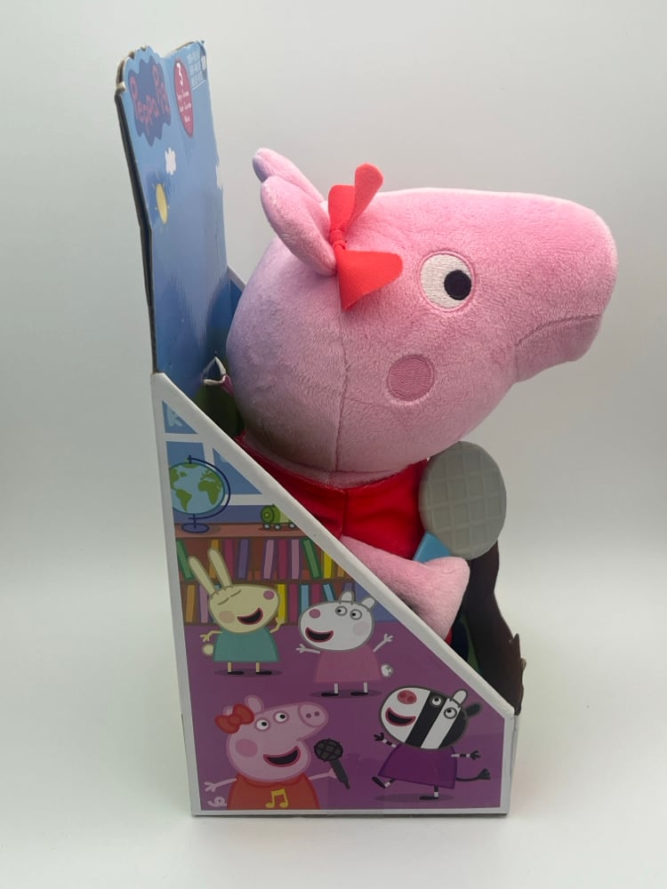Peppa Pig Oink Along Songs Singing Plush Doll 3 Songs 