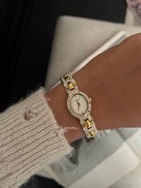 Image 6 of Vintage Caravelle By BULOVA Gold Tone Watch 
