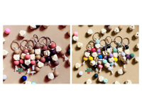 Beaded Keychains (WHOLESALE)