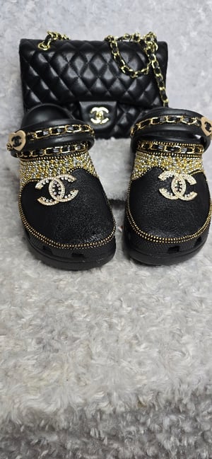 Image of Size 11 Coco platform crocs 