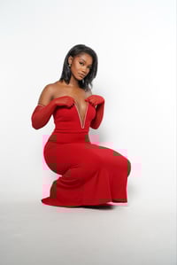 Image 3 of Robe rouge - Scarlett