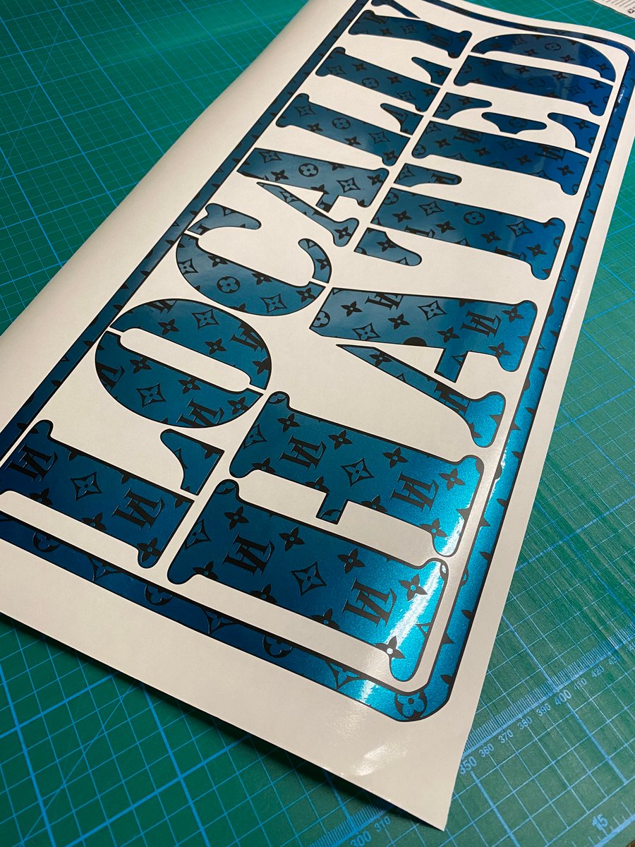 Image of 22x10 Designer Locally Hated Decal