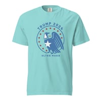 Image 6 of Trump 24 Eagle MAGA - Unisex Garment-Dyed Heavyweight T-shirt from PatriotsCo