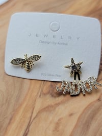 Image 1 of 925 earring set
