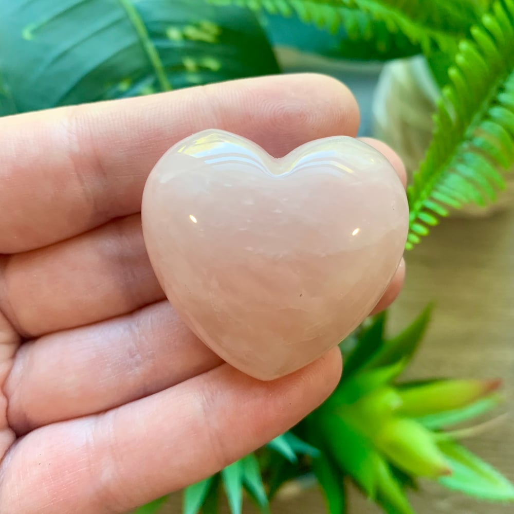 Rose Quartz Heart