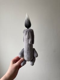 Image 1 of Black Flame Candle Folk Doll 