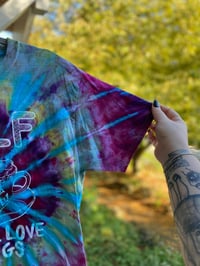 Image 3 of MEDIUM MILF Man I Love Frogs Tie Dye Shirt 4