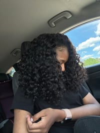 Image 2 of The Natural Glow Curl (Half Wig)