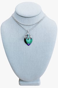 Image 1 of Bejeweled Scarab Capture Crystal Pendant