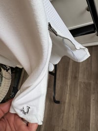 Image 1 of True Religion white zipper side top