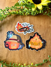 Howl's Moving Castle Calcifer Stickers