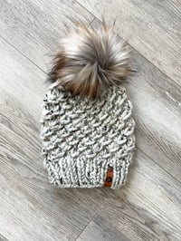 Crush Light Grey Tweed Beanie copy copy