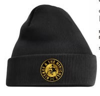 Image of Black and Gold Beanies