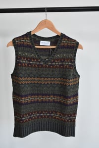 Image 3 of Fair Isle Vest - Made in Scotland